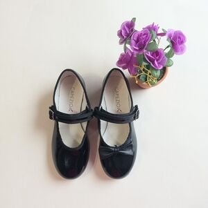 Capezio Girls Mary Jane Tap Shoes Black Size 13.5 Dance Formal